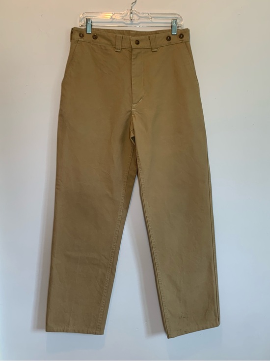 Filson Other - Filson Pants Dry Tin Cloth Canvas Work Pants 31x30 Suspender Buttons